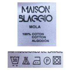 BLAGGIO Tee shirt imprimé à fleurs mola Homme BLEU FONCE Discount