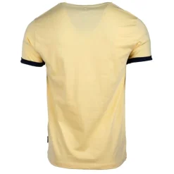 BLAGGIO Tee shirt imprimé à fleurs mola Homme JAUNE Outlet