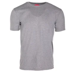 REDSKINS Tee shirt leandro col de cou manches courtes Homme GRIS FONCE Outlet