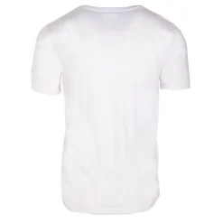 REDSKINS Tee shirt leandro col de cou manches courtes Homme BLANC New
