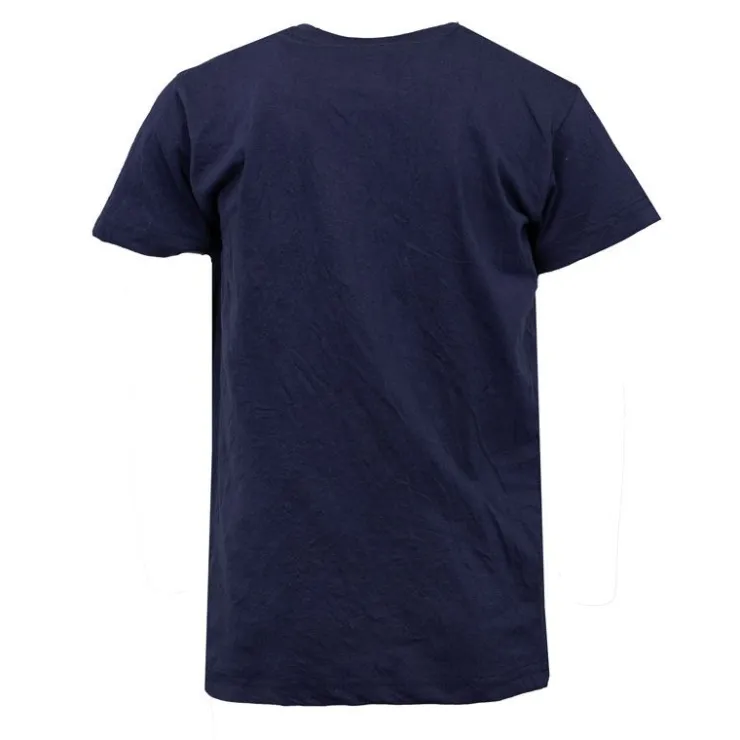 REDSKINS Tee shirt logo brodé 8/16ans Enfant BLEU FONCE Sale