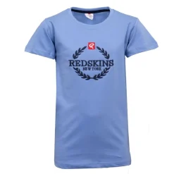 REDSKINS Tee shirt logo brodé 8/16ans Enfant BLEU Sale