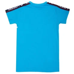 LOTTO Tee shirt logo brodé avec liseré poitrine Enfant TURQUOISE