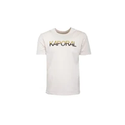 KAPORAL Tee shirt logo brodé bi color Danison Homme BEIGE