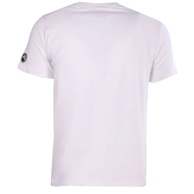 HELVETICA Tee shirt logo côté Homme BLANC Outlet