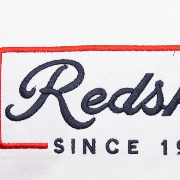 REDSKINS Tee shirt logo encadré 8/16ans Enfant BLANC Clearance