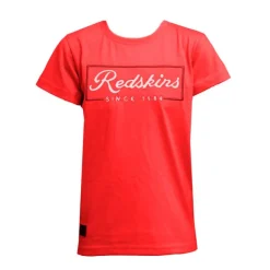 REDSKINS Tee shirt logo encadré 8/16ans Enfant ROUGE Hot