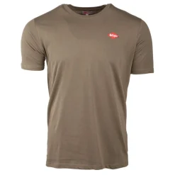 LEE COOPER Tee shirt logo poitrine gaston Homme KAKI Clearance