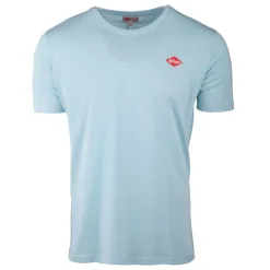 LEE COOPER Tee shirt logo poitrine gaston Homme BLEU CLAIR Clearance