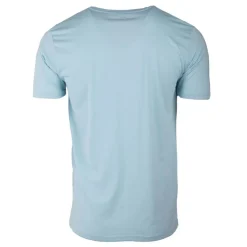 LEE COOPER Tee shirt logo poitrine gaston Homme BLEU CLAIR Clearance