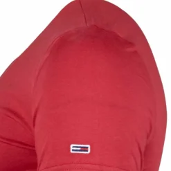 TOMMY HILFIGER Tee shirt logo poitrine Homme BORDEAUX Hot