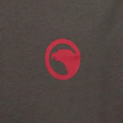 COMPAGNIE DE CALIFORNIE Tee shirt logo rouge col ras de cou manches courtes Homme KAKI