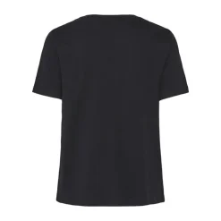 PIECES Tee shirt "Love is in the air, everywhere" Maria oversize Femme NOIR Best