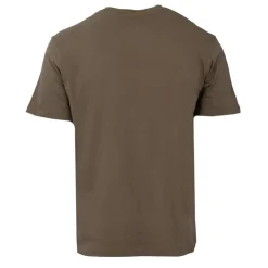 COMPAGNIE DE CALIFORNIE Tee shirt manches courtes logo brodé Homme KAKI Outlet