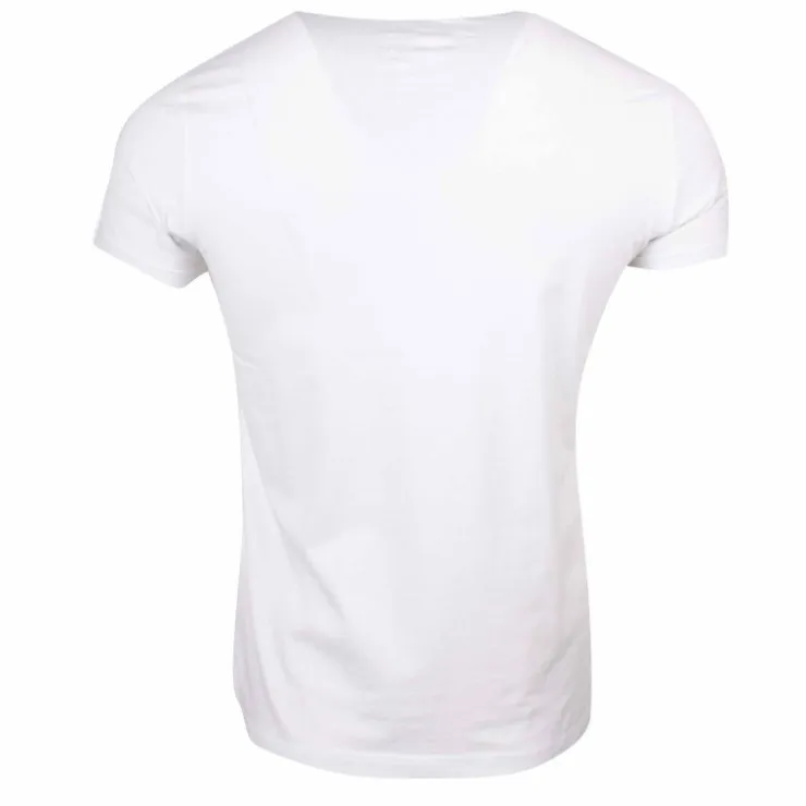 BLAGGIO Tee shirt manches courtes imprime coton doux Paradise margot assor 24 Homme BLANC Outlet