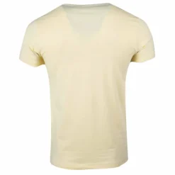 BLAGGIO Tee shirt manches courtes imprime coton doux Los Angeles mao assor 24 Homme JAUNE Sale