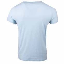 BLAGGIO Tee shirt manches courtes imprime coton doux Los Angeles mao assor 24 Homme BLEU CLAIR Hot
