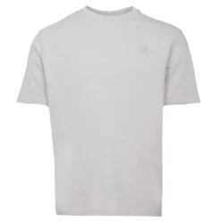 COMPAGNIE DE CALIFORNIE Tee shirt manches courtes logo brodé Homme GRIS CLAIR Discount