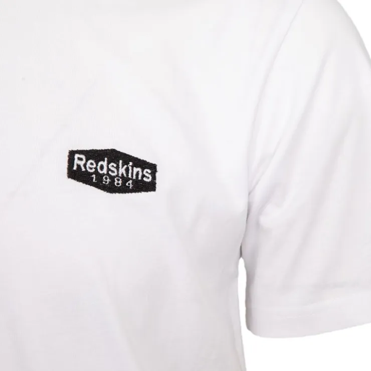 REDSKINS Tee shirt mc col rond raoul Homme BLANC Discount