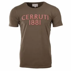 CERRUTI Tee shirt mc court col rond abruzzo 17744 Homme KAKI Online