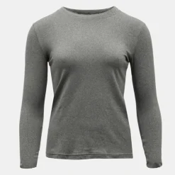 BURTON OF LONDON Tee shirt ml col rond juliette Femme GRIS New