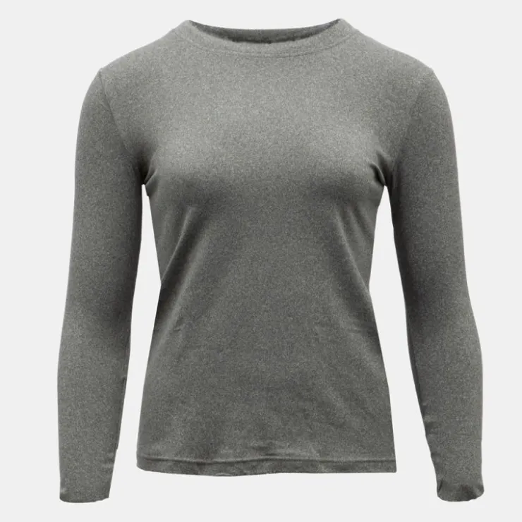 BURTON OF LONDON Tee shirt ml col rond juliette Femme GRIS New