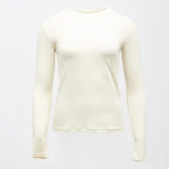 BURTON OF LONDON Tee shirt ml col rond juliette Femme BLANC ECRU Hot