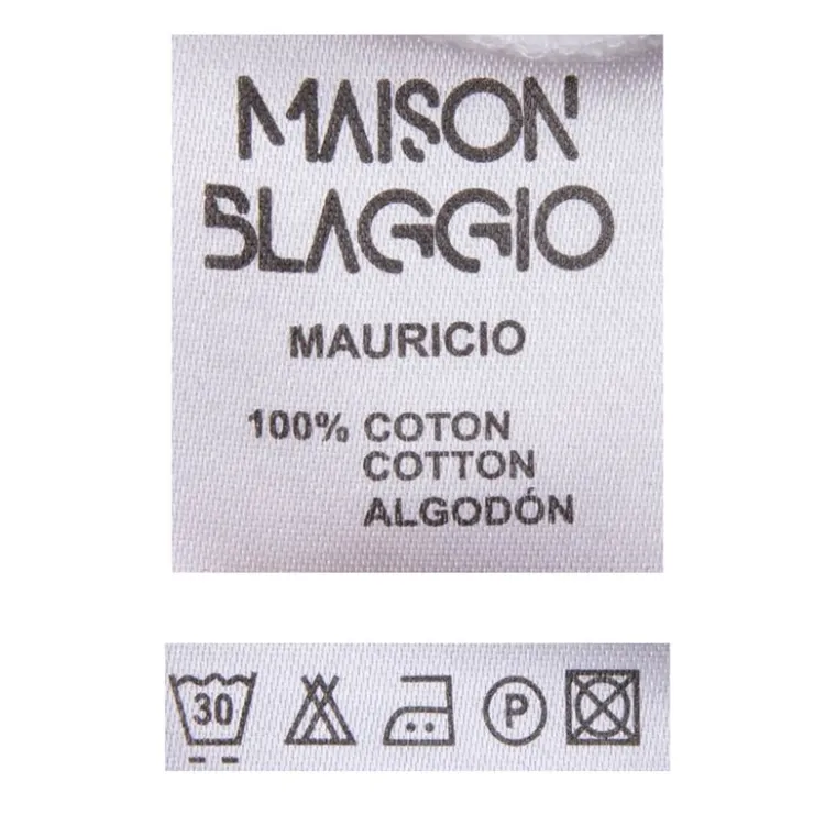 BLAGGIO Tee shirt motif marinière manches courtes mauricio Homme BLANC Sale