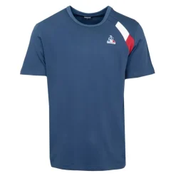LE COQ SPORTIF Tee shirt New Optical White Homme BLEU FONCE Online