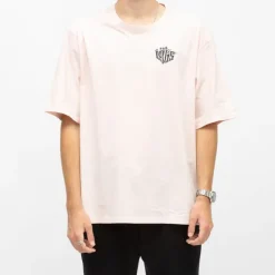 LEVI'S Tee shirt oversize col rond imprimé carte postale Homme ROSE CLAIR Discount