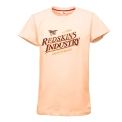 REDSKINS Tee shirt Premium Brand 8/16ans Enfant ORANGE CLAIR Hot