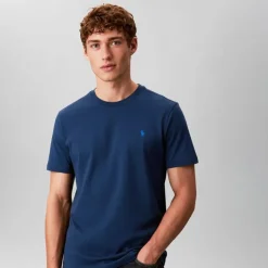 US POLO Tee shirt ras de cou décontracté mick Homme BLEU PETROLE Outlet