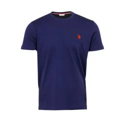 US POLO Tee shirt ras de cou décontracté mick Homme BLEU FONCE Best