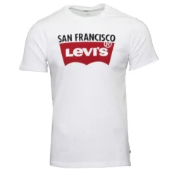 LEVI'S Tee shirt San Francisco logo rouge Homme BLANC Online