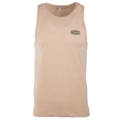 REDSKINS Tee shirt sans manches logo brodé Homme BEIGE Clearance