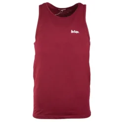 LEE COOPER Tee shirt sans manches uni Homme BORDEAUX