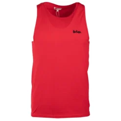 LEE COOPER Tee shirt sans manches uni Homme ROUGE Sale