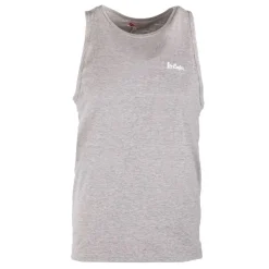 LEE COOPER Tee shirt sans manches uni Homme GRIS Discount