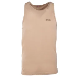 LEE COOPER Tee shirt sans manches uni Homme BEIGE Hot