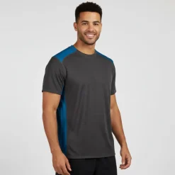 BEST MOUNTAIN Tee shirt technique bi-couleur Homme GRIS FONCE Sale