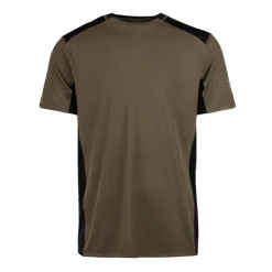 BEST MOUNTAIN Tee shirt technique bi-couleur Homme KAKI