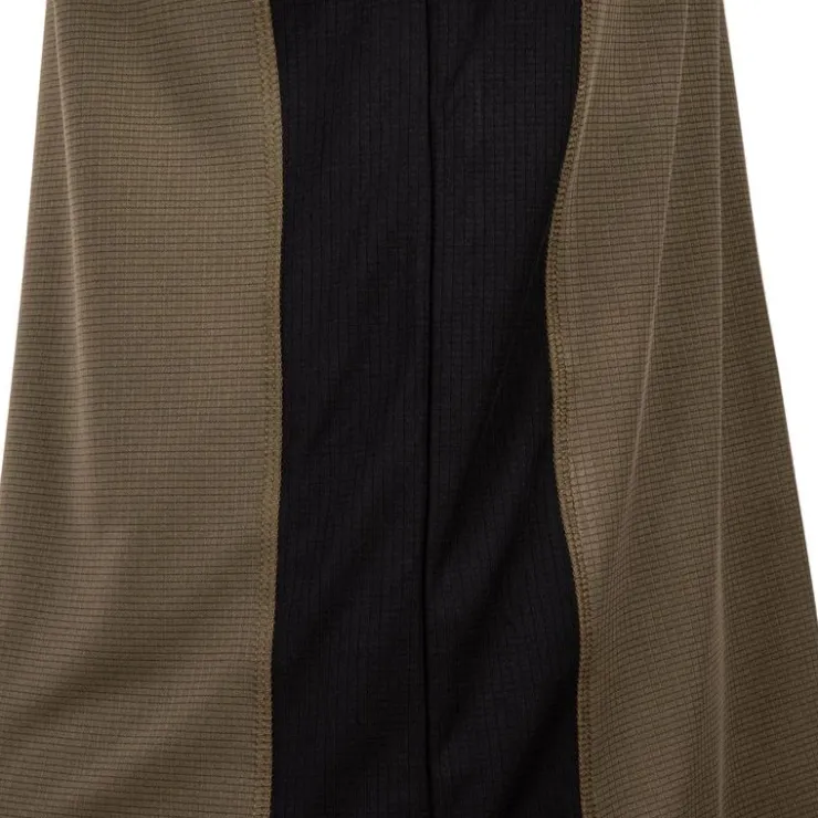 BEST MOUNTAIN Tee shirt technique bi-couleur Homme KAKI