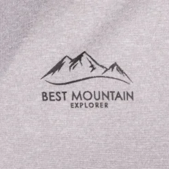 BEST MOUNTAIN Tee shirt technique insertions contrastantes Homme GRIS CLAIR Online