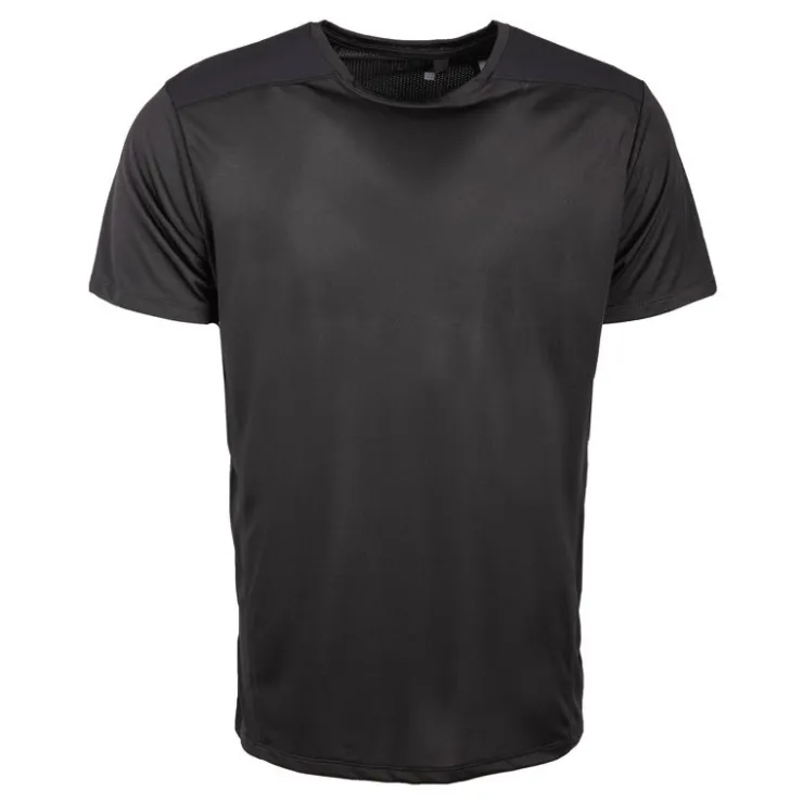 BEST MOUNTAIN Tee shirt technique uni Homme NOIR Clearance