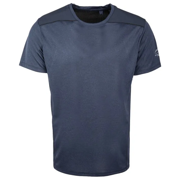 BEST MOUNTAIN Tee shirt technique uni Homme BLEU FONCE Online