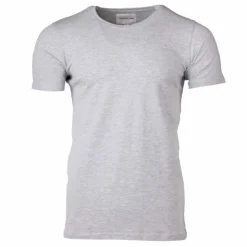 CERRUTI Tee shirt uni col rond Homme GRIS Outlet