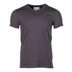 CERRUTI Tee shirt uni col V Aquarossa Homme GRIS FONCE Sale