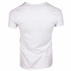 CERRUTI Tee shirt uni col V Aquarossa Homme BLANC Online