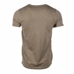 CERRUTI Tee shirt uni col V Aquarossa Homme KAKI