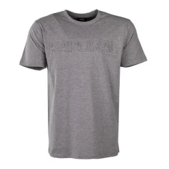 KAPORAL Tee shirt uni en coton ulric Homme GRIS CLAIR Outlet